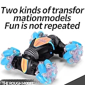cheap RC Vehicles-2.4G 4WD Gesture Sensing Car Remote Control Stunt Car 360 All-Round Drift Twisting Off-Road Dancing Vehicle Kids Toys W/ Lights