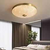 お買い得  天井のライトとファン-40cm アイランドデザイン シーリングライト 銅 真鍮 モダン 220-240v