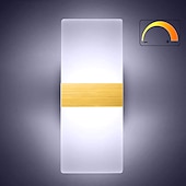 economico Luci da parete-moderna lampada da parete in acrilico a led dimmerabile 7w luce bianca luce su e giù la luce è applicabile agli apparecchi di illuminazione per interni della decorazione della casa delle scale del