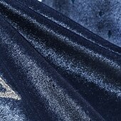 preiswerte Märchen-Motto-Kleider-Kindermädchenkleid Schneeflocke Langarm Performance Party süßes Baumwoll-Midikleid in A-Linie Herbst Winter 3–10 Jahre Marineblau