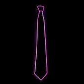 economico Luci decorative-cravatta illuminata a led per carnevale festival rave party spettacolo costume accessori