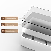 economico Mensole per il bagno-doccia caddy bagno scaffali a parete bianco dell&#039;organizzatore di immagazzinaggio cremagliera bagno cucina bagno hardware ciondolo bagno scaffale spazio doccia in alluminio cremagliera angolo mensola