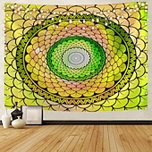 tanie Tkanina mandali-mandala czeski gobelin ścienny art decor koc kurtyna wiszący dom sypialnia salon akademik dekoracja boho hippie psychodeliczny kwiatowy kwiat lotos indyjski
