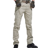 abordables Pantalons de Course &amp; Collants-Homme Ripstop Coupe Vent Militaire Noir Vert