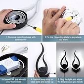 abordables Apliques de pared para interior-enchufe en la lámpara de pared 1pc 2pcs lámpara de pared led regulable 10w lámpara de pared interior moderna lámpara de acrílico aall con cable de enchufe de 6 pies (alrededor de 1,8 m) adecuado para