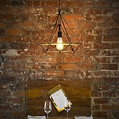 cheap Pendant Lights-25cm Single Design Island Design Pendant Light Hemp Rope Painted Finishes Modern Nordic Style 220-240V