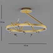 billiga Taklampor och fläktar-60cm ö design taklampor metallmålade ytskikt moderna 220-240v