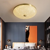 お買い得  天井のライトとファン-40cm アイランドデザイン シーリングライト 銅 真鍮 モダン 220-240v