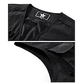 voordelige Gilets-Voor heren Vissersvest Wandelvest Kleding Bovenlichaam Buiten Ademend Lichtgewicht Multi Pocket Comfortabel Zwart blauw Grijs Vissen Klimmen Kamperen / wandelen / grotten verkennen
