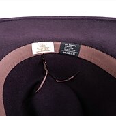 billige Festhatter-Hatter Ull Fedora Solhatt Avslappet Ferie Retro Rød Klassisk Britisk Med Ren Farge Tvinning Hodeplagg Hodeplagg