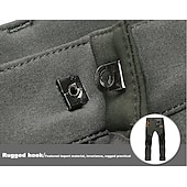 abordables Fondos-pantalones forrados de vellón para mujer pantalones impermeables para caminar pantalones pantalones softshell patchwork invierno al aire libre a prueba de viento cálidos y transpirables fondos ligeros verde militar naranja caza pesca acampar esquiar