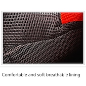 abordables Botas de montaña-Botas de senderismo impermeables para hombre con cordones rojos: calzado de exterior duradero para terrenos difíciles