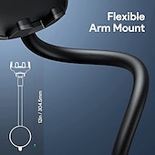 cheap Car Holder-Car Phone Holder Mount [Flexible Gooseneck Long Arm] Phone Mount for Car Holder Dashboard Windshield [Washable Strong Suction Cup] Cell Phone Holder Car Mount for All iPhone Android