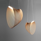 billige Pendellys-80cm sirkel / rund design pendel lys tre led moderne 220-240v