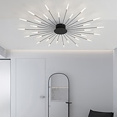 olcso Mennyezeti lámpák-30-Light 128 cm Egységes kialakítás Mennyezeti világítás Fém LED Skandináv stílus 110-240 V