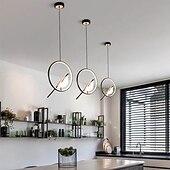 abordables Luces colgantes-Lámpara colgante diseño simple 17cm aluminio led estilo nordico 85-265v