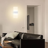 economico Luci da parete-moderna lampada da parete in acrilico a led dimmerabile 7w luce bianca luce su e giù la luce è applicabile agli apparecchi di illuminazione per interni della decorazione della casa delle scale del