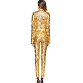 preiswerte Tanzbekleidung-Tanzkostüme sexy Trikot / Strampler aushöhlen Damen Performance Training Langarm Lycra