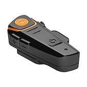 voordelige Motorhelm headsets-Motorhelm bluetooth headset full duplex intercom speaker fm radio motor communicatie systeem handsfree waterdichte hoofdtelefoon 1000m