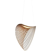billige Pendellys-80cm sirkel / rund design pendel lys tre led moderne 220-240v