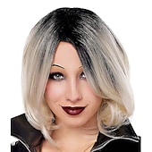 economico Parrucche dei personaggi dei film-parrucche del partito cosplay sposa di chucky parrucche di halloween