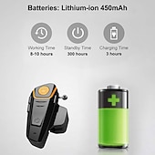 voordelige Motorhelm headsets-Motorhelm bluetooth headset full duplex intercom speaker fm radio motor communicatie systeem handsfree waterdichte hoofdtelefoon 1000m