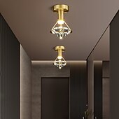 cheap Unique Chandeliers-10cm Ceiling Light Unique Design Ceiling Lights Copper Brass Modern 220-240V