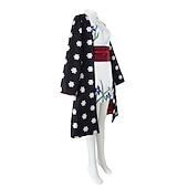 economico Costumi anime-Tuta Intera Film: Red Nico Robin Anime Abiti Mascherata Kimono Cappotto kimono Per Per donna Adulti
