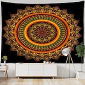 tanie Tkanina mandali-Mandala czeski indyjski gobelin ścienny art decor koc kurtyna wisząca strona główna sypialnia salon akademik dekoracja boho hippie psychodeliczny kwiatowy kwiat lotosu