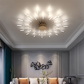 olcso Mennyezeti lámpák-30-Light 128 cm Egységes kialakítás Mennyezeti világítás Fém LED Skandináv stílus 110-240 V