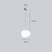 preiswerte Pendelleuchte-Pendelleuchten 1 Lichtkugel-Pendelleuchte, moderne verstellbare Küchen-Hängedeckenleuchte