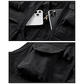 voordelige Gilets-Voor heren Vissersvest Wandelvest Kleding Bovenlichaam Buiten Ademend Lichtgewicht Multi Pocket Comfortabel Zwart blauw Grijs Vissen Klimmen Kamperen / wandelen / grotten verkennen
