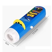 abordables Juguetes novedosos-Linterna de proyección para niños, proyector de luz con bonitos dibujos de dinosaurios, animales, espacio, luz de fotografía nocturna, juguetes divertidos para la hora de dormir y aprender, regalos