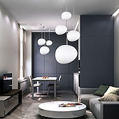preiswerte Pendelleuchte-Pendelleuchten 1 Lichtkugel-Pendelleuchte, moderne verstellbare Küchen-Hängedeckenleuchte