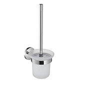 economico Porta scopino WC-Porta scopino per wc in argento lucidato a specchio nero opaco antiruggine accessori da bagno in acciaio inossidabile sus304 di alta qualità