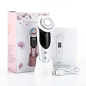 economico Apparecchi per la cura del viso-7 in 1 dispositivi di sollevamento del viso rf microcorrente ringiovanimento della pelle massaggiatore viso terapia della luce anti invecchiamento rughe apparato di bellezza