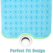 economico Tappetino antiscivolo per vasca-tappetino da bagno antiscivolo tappetino da bagno extra lungo antiscivolo bagno doccia antibatterico vasca da bagno nuovo il bagno vasca da bagno antiscivolo bagno impermeabile massaggio poggiapiedi