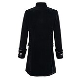 abordables Manteaux &amp; vestes-Homme Manteau d&#039;hiver Caban Manteau Entreprise Casual Hiver Automne Mélange de Coton Coupe Vent Chaud Vêtements d&#039;extérieur Vêtement Tenue mode Décontractées non imprimable Couleur monochrome Poche
