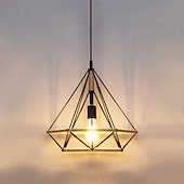 cheap Pendant Lights-25cm Single Design Island Design Pendant Light Hemp Rope Painted Finishes Modern Nordic Style 220-240V
