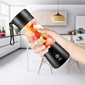 levne Kuchyňské spotřebiče-přenosný mixér osobní mixér s USB dobíjecím mini mixérem na ovocné šťávy mixér osobní velikosti na smoothie a koktejly mini odšťavňovač cestovní šálek 380 ml ovocné šťávy
