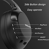 economico Cuffie on-ear e over-ear-Cuffia over-ear L700 Bluetooth 5.1 con cancellazione del rumore suono surround stereo per Apple Samsung Huawei Xiaomi MI uso quotidiano con telefono mobile