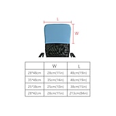 cheap Office Chair Cover-Stretch Office Chair Headrest Cover Slipcover Elastic Comfy Gaming Chair Head Rest Covers for Neck