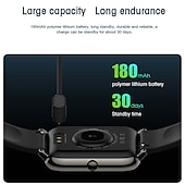 preiswerte Smartwatch-P22 Smartwatch 1.3 Zoll Smartwatch Fitnessuhr Bluetooth Schrittzähler Fitness Tracker AktivitätenTracker Kompatibel mit Android iOS Damen Herren Langer Standby Kamera Kontrolle Anti-verloren IP 67