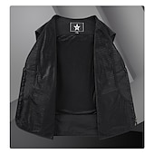 voordelige Gilets-Voor heren Vissersvest Wandelvest Kleding Bovenlichaam Buiten Ademend Lichtgewicht Multi Pocket Comfortabel Zwart blauw Grijs Vissen Klimmen Kamperen / wandelen / grotten verkennen
