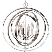 economico Luci a sospensione-45cm ciondolo lanterna design lampada a sospensione metallo galvanico finiture verniciate led 220-240v