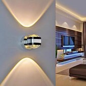 baratos Candeeiros de Parede de Embutir-Contemporâneo Moderno Metal Luz de parede 90-240V 2 W / Led Integrado