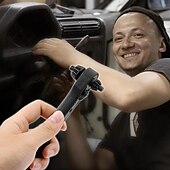 preiswerte Schraubenschlüssel &amp; Sets-2-in-1-Doppelmaulschlüssel-Werkzeug, flexibler Kopf, Ratschenschlüssel mit doppeltem Verwendungszweck, Chrom-Vanadium-Stahl