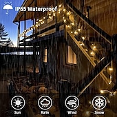 Χαμηλού Κόστους Plug In Ηλεκτρικό-globe ball string lights 100m 330ft 800leds fairy string lights in with 8 modes remote decor for indoor outdoor party γάμου χριστουγεννιάτικο δέντρο κήπο αποκριών ζεστό λευκό λευκό πολύχρωμο