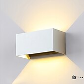 cheap Outdoor Wall Lights-LED Outdoor/Indoor Wall Lamp 2 Heads 12W 4 Heads 20W Adjustable Beam Angle LED Porch Lamp Outdoor Lamp Applicable to House Terrace and Porch AC85-265V