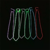 economico Luci decorative-cravatta illuminata a led per carnevale festival rave party spettacolo costume accessori